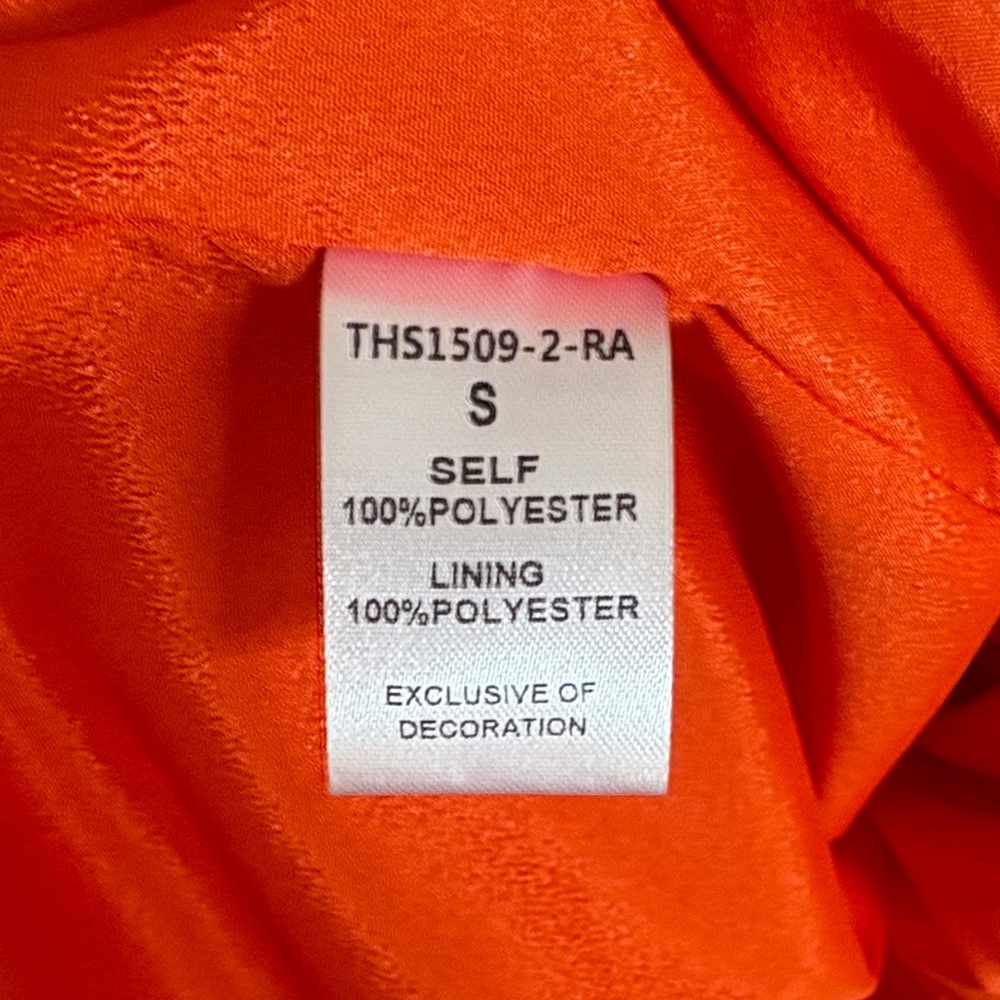 THML Orange and Pink Maxi Dress - Picture 4 of 4